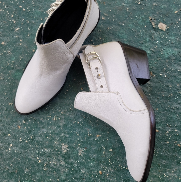 rag & bone Boots White Black 6.5💥SALE💥 - Picture 3 of 5